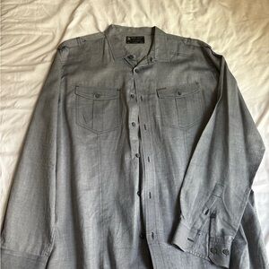 Marc Ecko Charcoal Button-Up Shirt